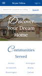 Mobile Screenshot of bloomington-homes.com